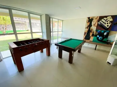 Uma mesa de bilhar em VG Fun | Praia do Futuro - CE