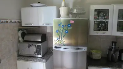 A cozinha ou kitchenette de Casa da Socorro - Serra de Guaramiranga
