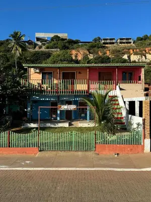 O edifício onde o apartamento está situado