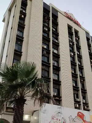 O edifício onde o apartamento está situado