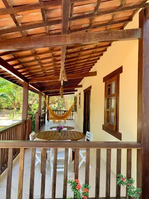 Uma varanda ou terraço em Loft Jeri