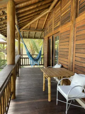 Uma varanda ou terraço em App Sere KiteVillage