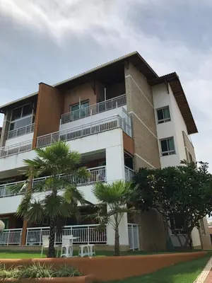 O edifício onde o apartamento está situado