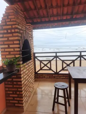 Uma varanda ou terraço em Hospedagem da Cleidiane