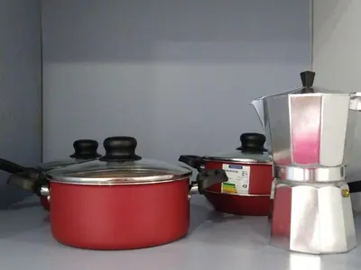 Comodidades para chá e café em Vista espetacular 502 Beira Mar