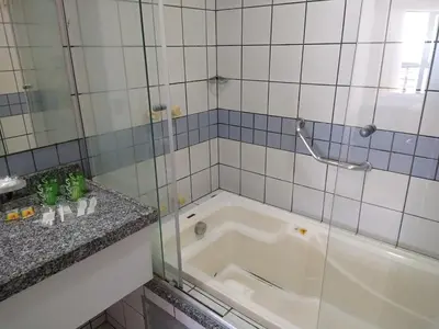 Uma casa de banho em Vista espetacular 502 Beira Mar