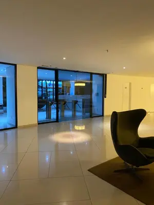 Uma área de estar em Landscape Beira Mar Meireles