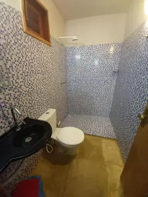 Uma casa de banho em Pousada A Casinha