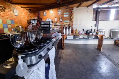A cozinha ou kitchenette de Haka Maori Jericoacoara