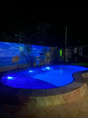 A piscina em ou perto de Pousada do Guerreiro