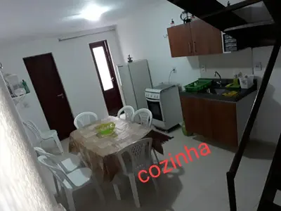 A planta de Triplex no Centro para até 06 pessoas