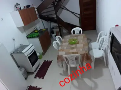 A planta de Triplex no Centro para até 06 pessoas