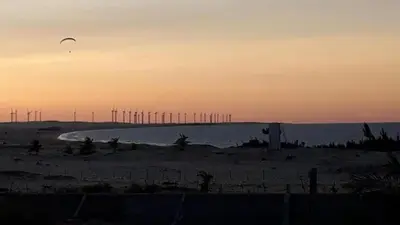Paisagem natural perto da casa de férias
