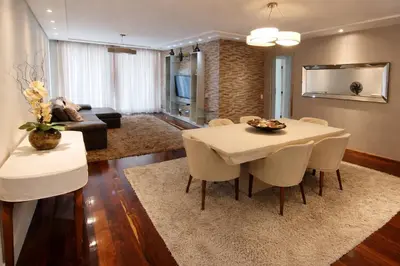 Uma área de estar em Excelente Apartamento Sofisticado na Praia do Futuro