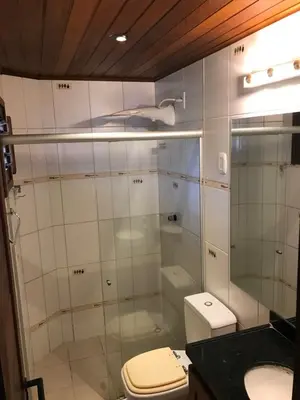 Uma casa de banho em Casa Bouganville apartamento 4