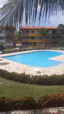 A piscina em ou perto de Ap por temporada com 2 quartos e uma suíte , excelente área de lazer, Praia do Futuro, condomínio Cartier-Fortaleza