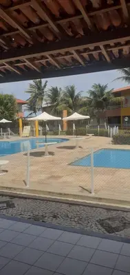A piscina em ou perto de Ap por temporada com 2 quartos e uma suíte , excelente área de lazer, Praia do Futuro, condomínio Cartier-Fortaleza
