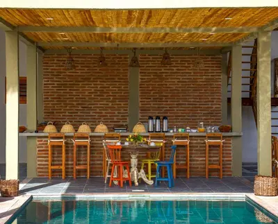 A piscina em ou perto de Casa dos Irmãos