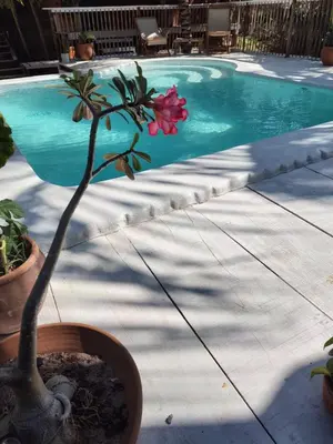 A piscina em ou perto de Mangará Pousada