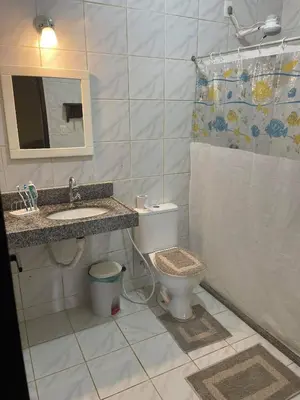 Uma casa de banho em Chalé Bella Vista