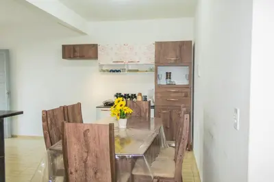 A cozinha ou kitchenette de Vista mar Preá - Praia do Preá