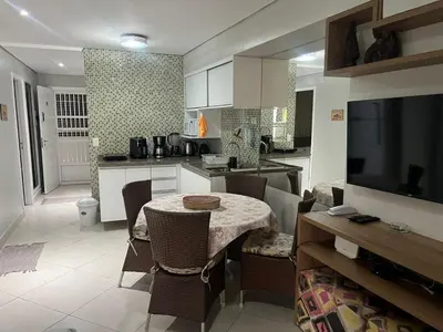 A cozinha ou kitchenette de LANDSCAPE - Apartamento Mobiliado na Beira Mar