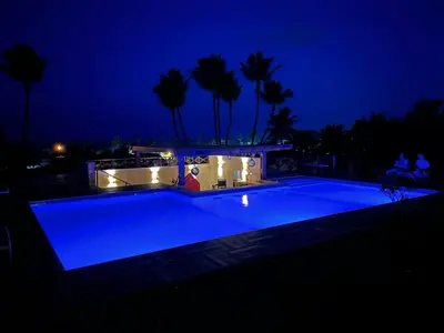 A piscina em ou perto de Beco do Mar Cumbuco