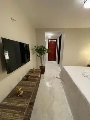 Uma cama ou camas num quarto em Beco do Mar Cumbuco
