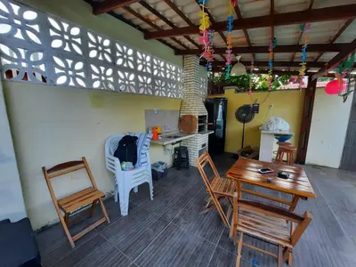 A cozinha ou kitchenette de casa praia de guajiru