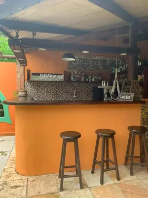 A área de bar ou lounge em Paracuru Kite Village