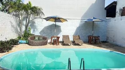 A piscina em ou perto de Pousada Capitolio 02 Canoa Quebrada