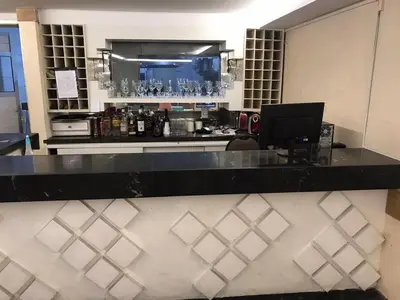 A cozinha ou kitchenette de 501 Lindo Flat mobiliado Praia de Iracema