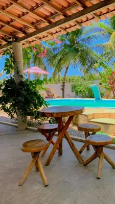 A piscina em ou perto de Casa em Mundaú Trairi-Ce