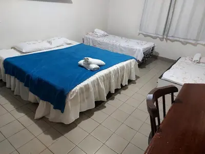 Uma cama ou camas num quarto em Cumbuco - Casa de praia com piscina e deck