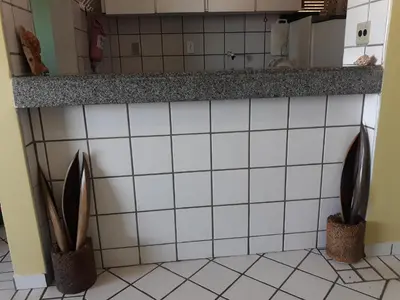 A cozinha ou kitchenette de Porto Canoa Resort