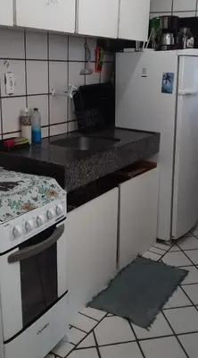 A cozinha ou kitchenette de Porto Canoa Resort