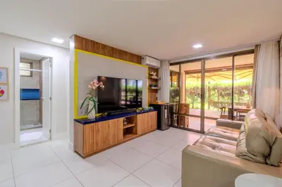 A cozinha ou kitchenette de Mandara Lanai Apartamento Terreo
