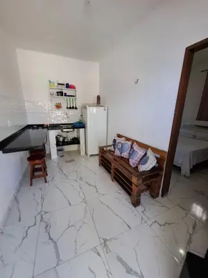 A cozinha ou kitchenette de Hospedaria da Praia Fortaleza