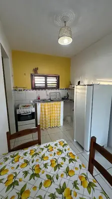A cozinha ou kitchenette de Residência Tatiane canoa