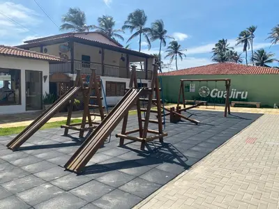 A área de jogos para crianças em Navegantes Praia - Os Navegantes