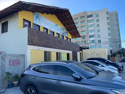O edifício onde o apartamento está situado