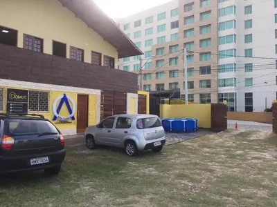 O edifício onde o apartamento está situado