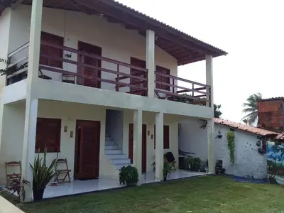 O edifício onde a casa de hóspedes está situado