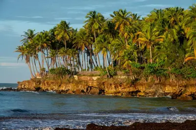 Paisagem natural perto da casa de férias