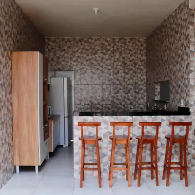 A cozinha ou kitchenette de CASA BRANCA - Jijoca de Jericoacoara