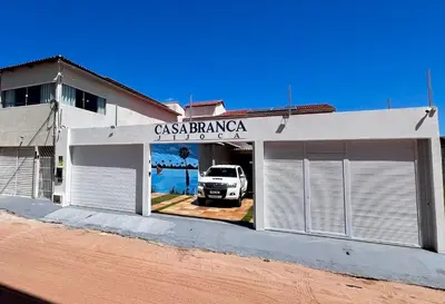 O edifício onde o quarto em acomodação particular está situado