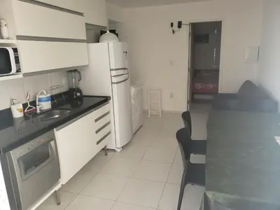 A cozinha ou kitchenette de MB06201 - Morro Branco - Varanda - 3 quartos - 2 suites