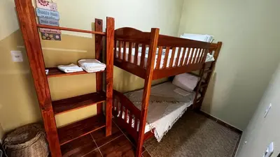 Uma cama ou camas num quarto em Casa Movimento
