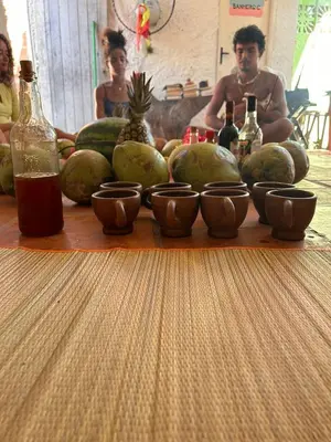 Refeições no hostel ou nas proximidades