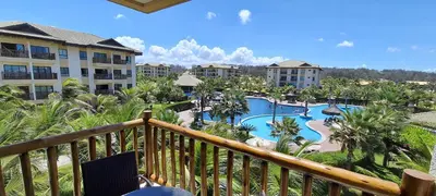 A piscina em ou perto de VG SUN CUMBUCO - PARAÍSO PÉ NA AREIA PARA 4 PESSOAS - COM HIDRO, SAUNA, PISCINA, COZINHA COMPLETA, PARQUINHO E WI-Fl